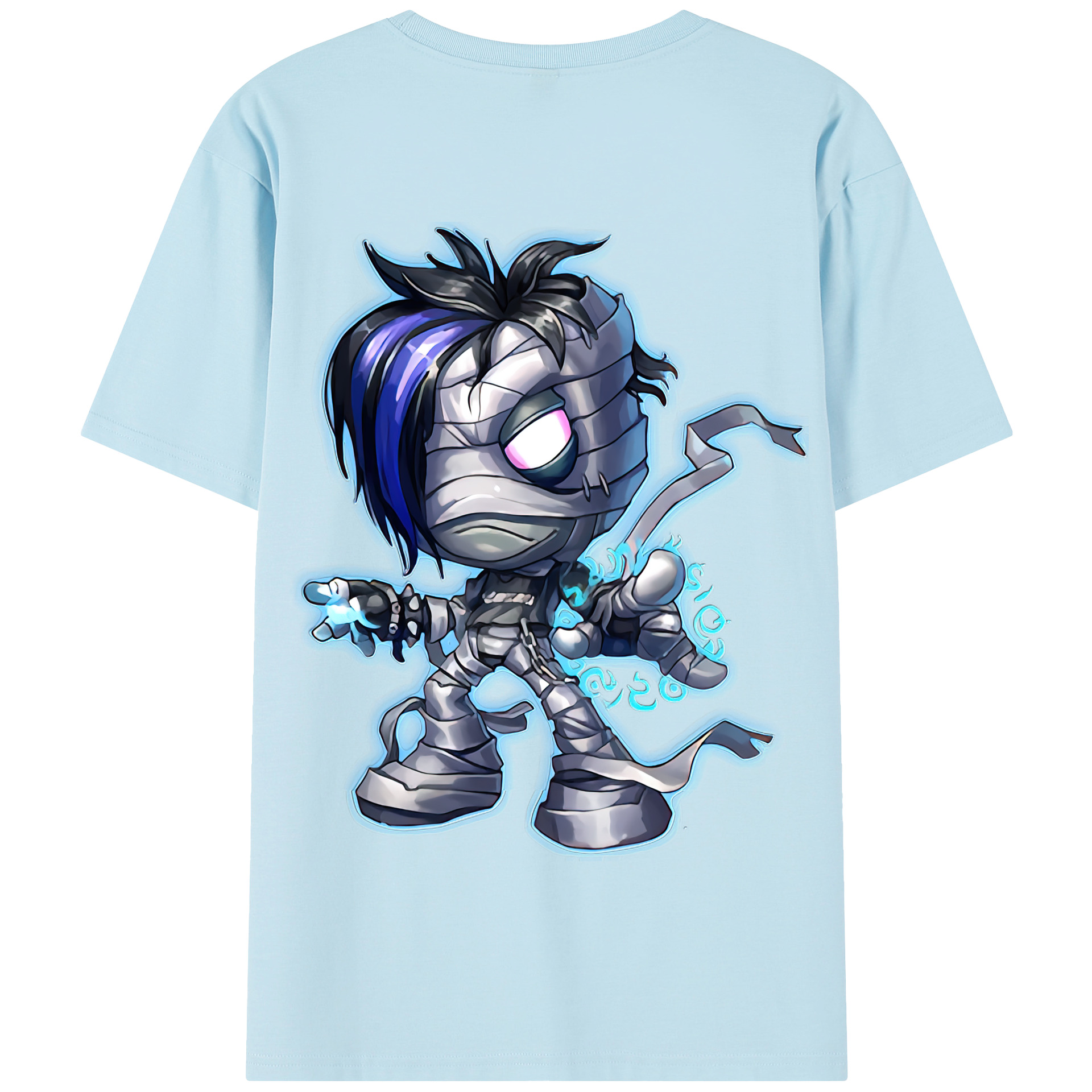 リーグ・オブ・レジェンド League of Legends LOL 綿100％半袖Tシャツ（背面プリント）